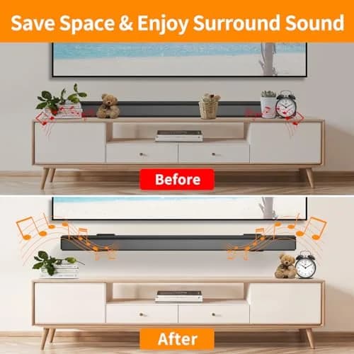 tiebutie Soundbar Wall Mount for Bose WB-300 SoundTouch 300 Smart Soundbar | Stainless Steel Bracket with Hardware Kit thumbnail 6