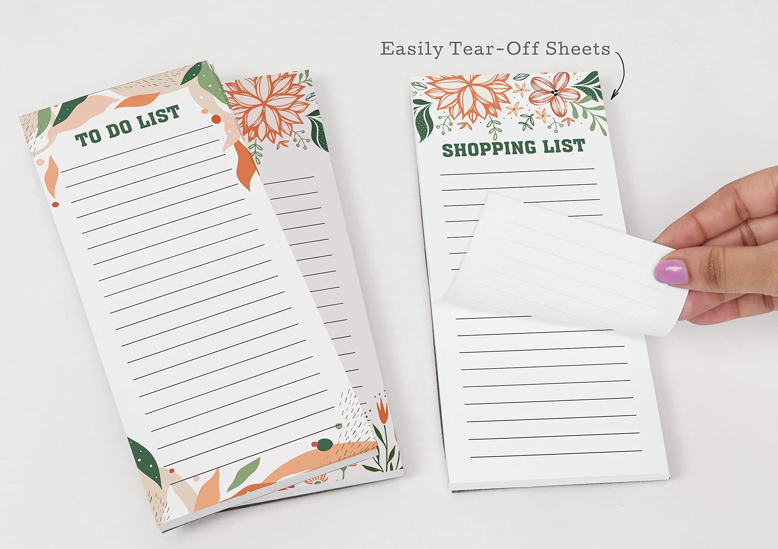 Inkdotpot Magnetic Fridge To-Do List Notepads 3-Pack | 20.95cm x 9.65cm (8.25" x 3.8") - view 7