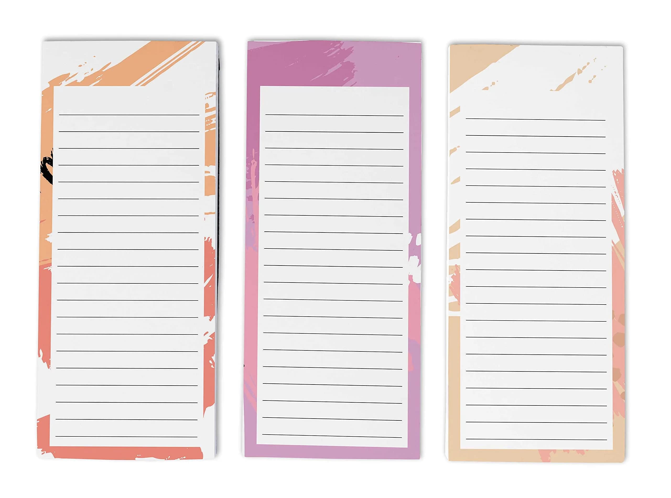 Inkdotpot Magnetic Fridge To-Do List Notepads 3-Pack | 50 Sheets Each | USA Import - main product image