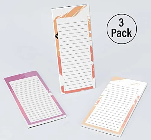 Inkdotpot Magnetic Fridge To-Do List Notepads 3-Pack | 50 Sheets Each | USA Import thumbnail 4