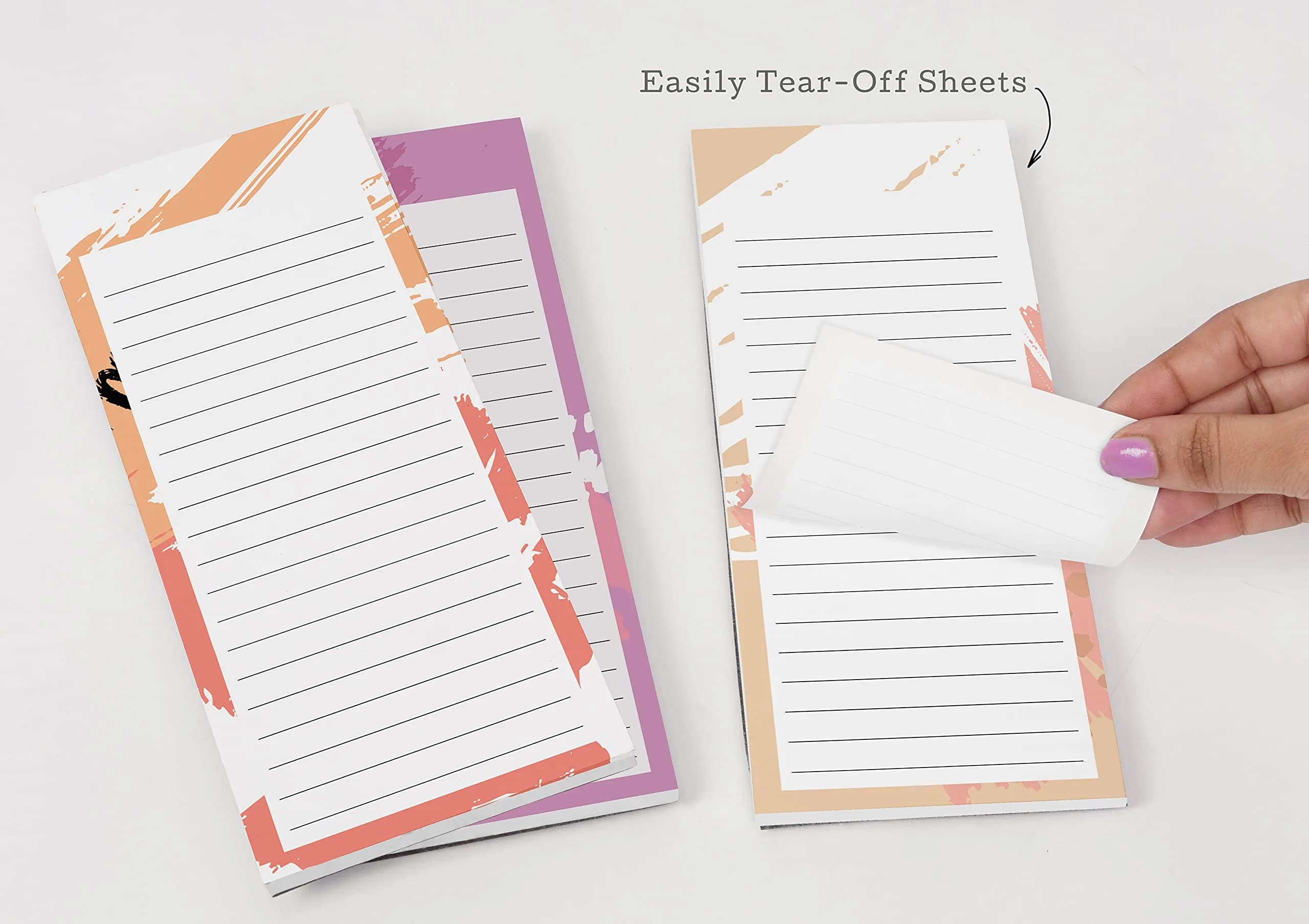 Inkdotpot Magnetic Fridge To-Do List Notepads 3-Pack | 50 Sheets Each | USA Import - view 7