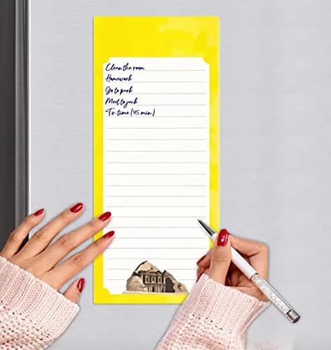 Inkdotpot Magnetic Fridge To-Do List Notepads 3-Pack | 21.9 cm x 9.7 cm (8.75" x 3.8") thumbnail 6