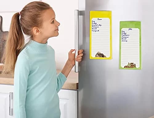 Inkdotpot Magnetic Fridge To-Do List Notepads 3-Pack | 21.9 cm x 9.7 cm (8.75" x 3.8") thumbnail 3