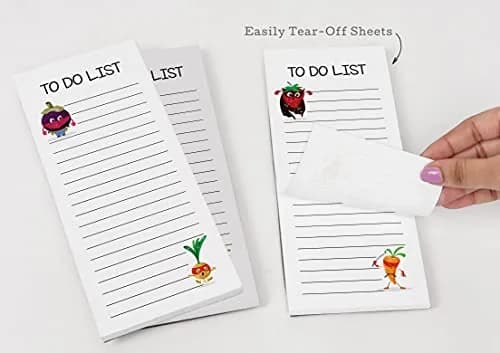 Inkdotpot Magnetic Fridge To-Do List Notepads 3-Pack | 22.2cm x 9.6cm (8.75" x 3.8") thumbnail 7