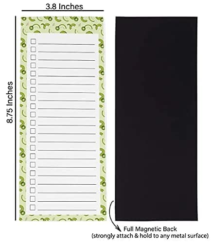 Inkdotpot Magnetic Fridge To-Do List Notepads 3-Pack | 21.9 cm x 9.5 cm (8.75" x 3.8") thumbnail 5