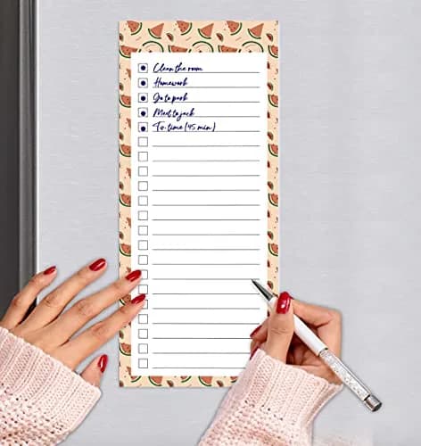 Inkdotpot Magnetic Fridge To-Do List Notepads 3-Pack | 21.9 cm x 9.5 cm (8.75" x 3.8") thumbnail 6