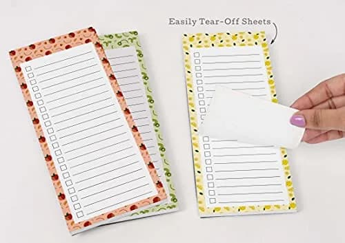 Inkdotpot Magnetic Fridge To-Do List Notepads 3-Pack | 21.9 cm x 9.5 cm (8.75" x 3.8") thumbnail 7