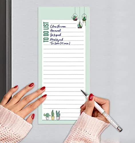 Inkdotpot Magnetic Fridge To-Do List Notepads 3-Pack | 22.2cm x 9.7cm (8.75" x 3.8") thumbnail 6