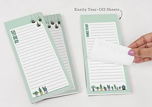 Inkdotpot Magnetic Fridge To-Do List Notepads 3-Pack | 22.2cm x 9.7cm (8.75" x 3.8") thumbnail 7