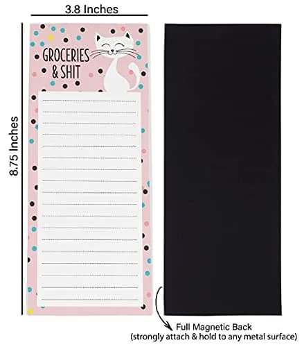 Inkdotpot Magnetic Fridge To-Do List Notepads 3-Pack | 21.9 cm x 9.6 cm (8.75" x 3.8") thumbnail 5