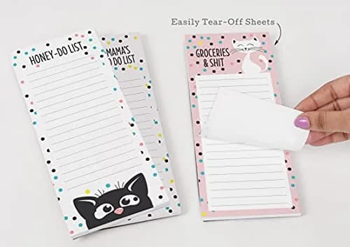 Inkdotpot Magnetic Fridge To-Do List Notepads 3-Pack | 21.9 cm x 9.6 cm (8.75" x 3.8") thumbnail 7