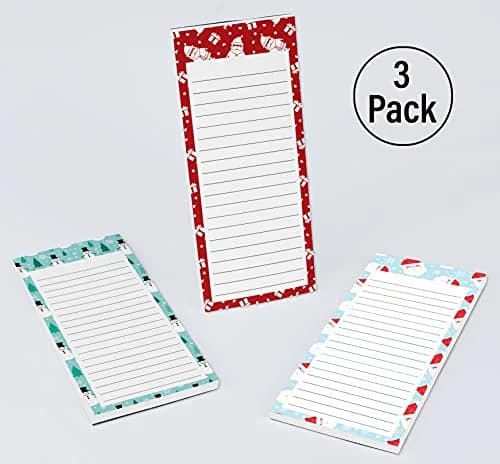 Inkdotpot Magnetic Fridge To-Do List Notepads 3-Pack | 22.2cm x 9.7cm (8.75" x 3.8") thumbnail 4