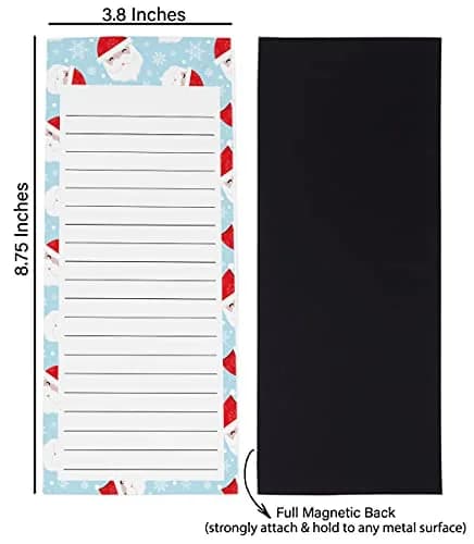 Inkdotpot Magnetic Fridge To-Do List Notepads 3-Pack | 22.2cm x 9.7cm (8.75" x 3.8") thumbnail 5