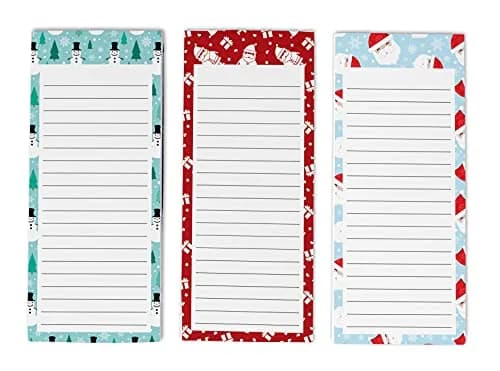 Inkdotpot Magnetic Fridge To-Do List Notepads 3-Pack | 22.2cm x 9.7cm (8.75" x 3.8") thumbnail 1