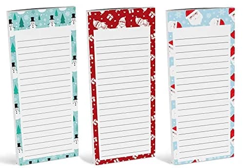 Inkdotpot Magnetic Fridge To-Do List Notepads 3-Pack | 22.2cm x 9.7cm (8.75" x 3.8") thumbnail 2