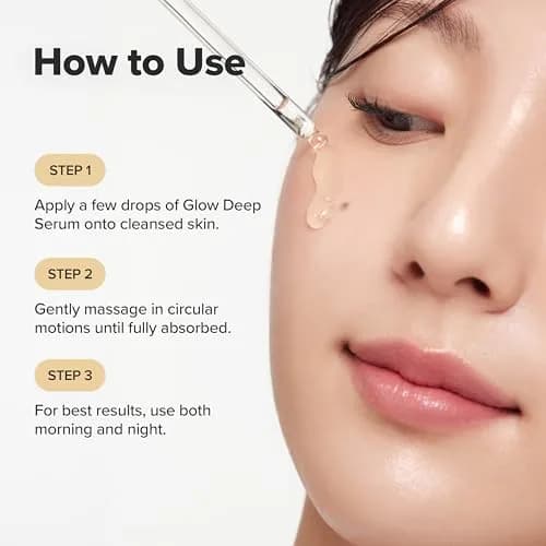 Beauty of Joseon Glow Deep Serum Rice Alpha-Arbutin Niacinamide 1 Fl Oz | Brightening, Hydrating & Even Skin Tone thumbnail 7