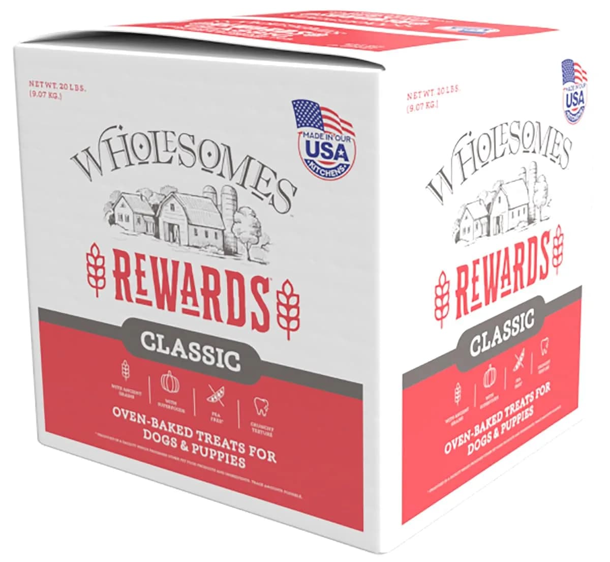 Wholesomes Rewards Puppy Original 20 lb | Protein-Rich Dog Treats with Calcium Support