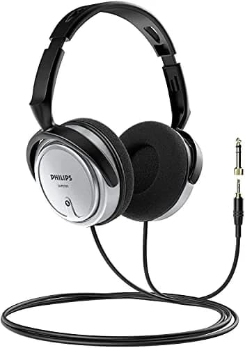 PHILIPS SHP2500 Over-Ear Wired Stereo Headphones 2m Cable | Studio Monitoring & Recording Headset with 6.3mm Adapter thumbnail 6