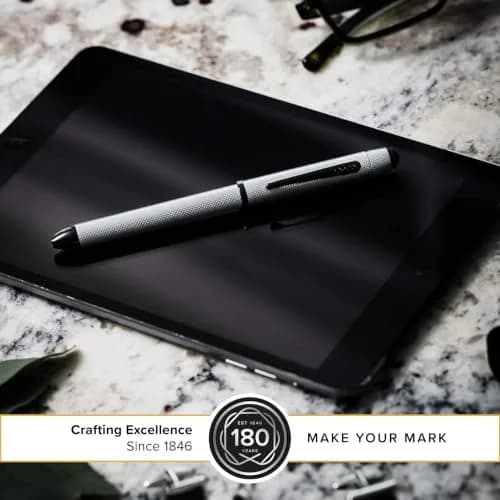 Cross Tech3+ Brushed Chrome Stylus Top Accessory, 8mm | Replacement Tip for Seamless Touchscreen Use thumbnail 3