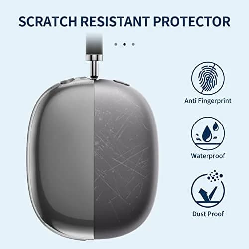 FINTIE Clear Case for AirPods Max 2 (2026) & AirPods Max 1 (2024/2020) | Transparent Protective Cover thumbnail 2