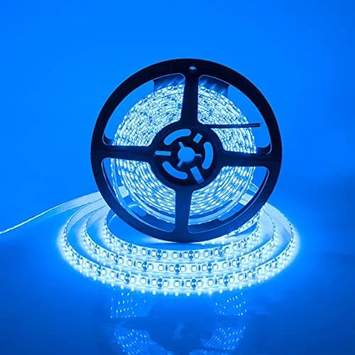 SUPERNIGHT 16.4ft Blue Waterproof LED Strip Light | 600 LEDs, 12V, IP65 thumbnail 2