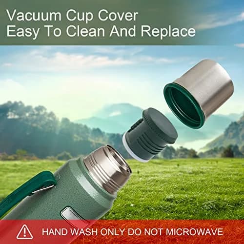 ChangTa Thermo Stopper for Stanley Wide Mouth Bottles | Leak-Proof Silicone Seal, BPA-Free, Easy Screw-On Fit (2.24 x 2.5 in) thumbnail 4