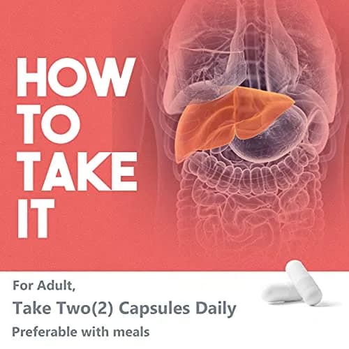 KoNefancy TUDCA Bile Salts with Milk Thistle Liver Supplements, 60 Capsules | Liver Detox & Support thumbnail 7