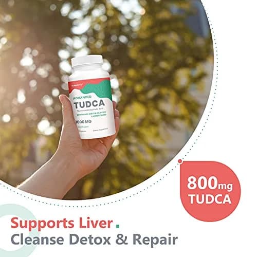 KoNefancy TUDCA Bile Salts with Milk Thistle Liver Supplements,60 Capsules | Liver Detox & Support thumbnail 4