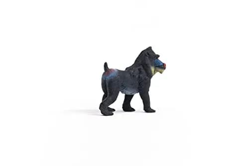Schleich Mandrill Monkey Figurine 7cm (2.7in) | Realistic Wild Life Toy for Kids Ages 3+ thumbnail 5