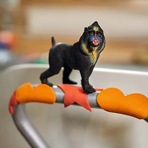 Schleich Mandrill Monkey Figurine 7cm (2.7in) | Realistic Wild Life Toy for Kids Ages 3+ thumbnail 2