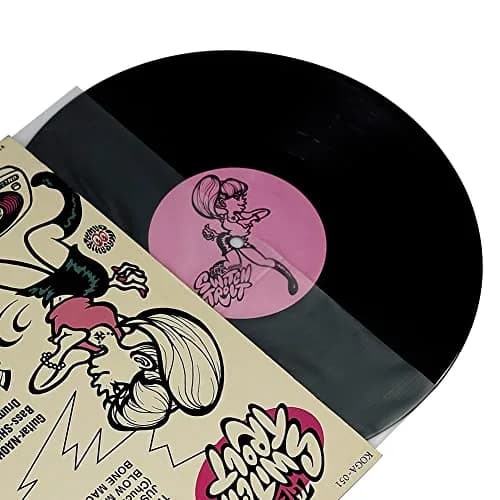 sdroceRyaM 10-Inch Vinyl Record Inner Sleeves Round Bottom Protective Sleeve 50PCS 25.5cm (10.04 x 10.12 inches) thumbnail 3