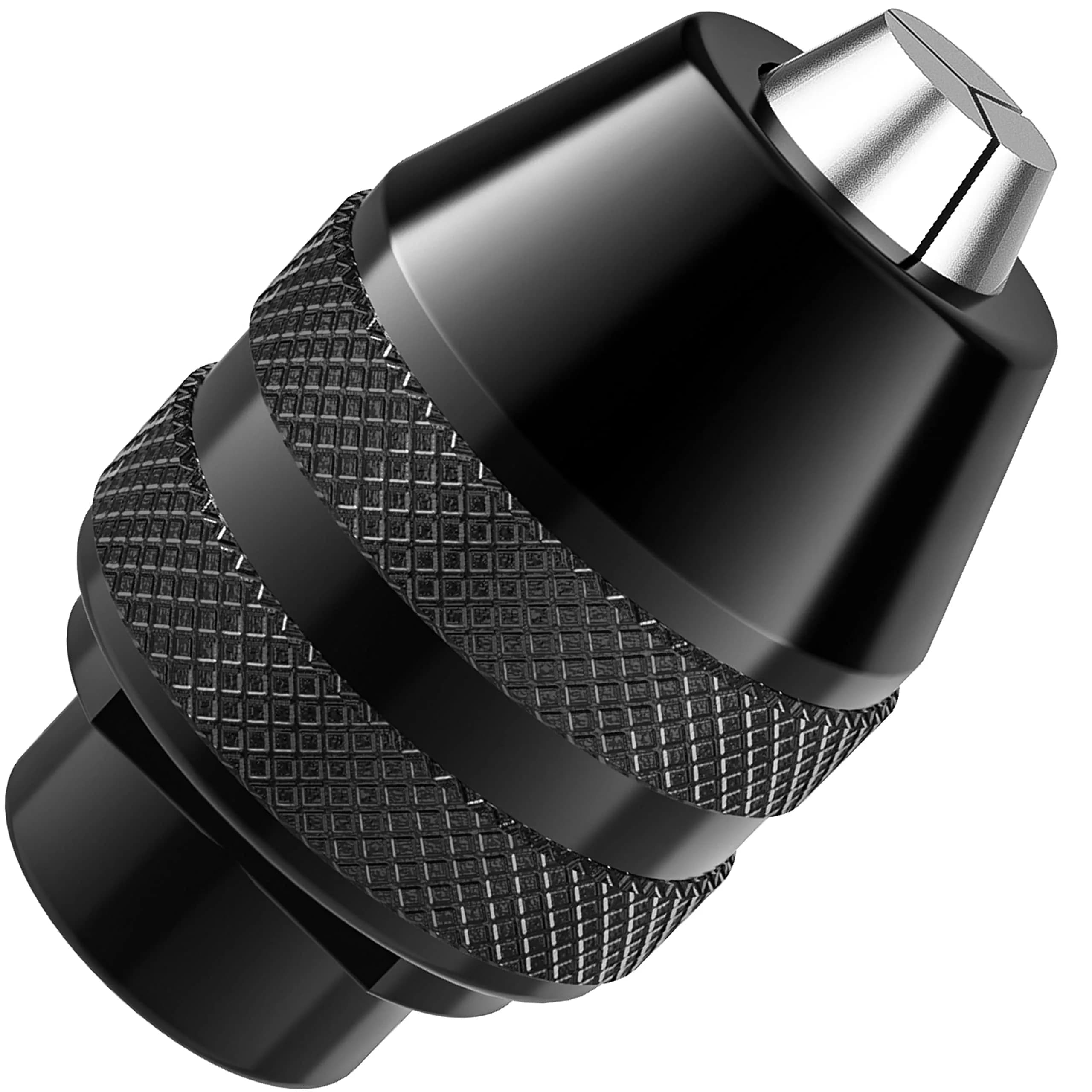 Mellbree Keyless Chuck for Rotary Tools 1/32"-1/8" Shank | Precision Drill Chuck Replacement with Alloy Steel Body - main product image