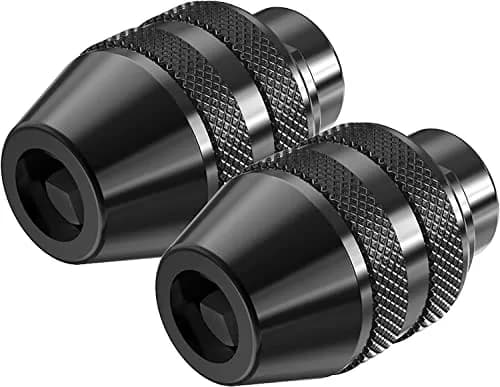 Mellbree Keyless Chuck for Rotary Tools 1/32"-1/8" Shank | Precision Drill Chuck Replacement with Alloy Steel Body thumbnail 6