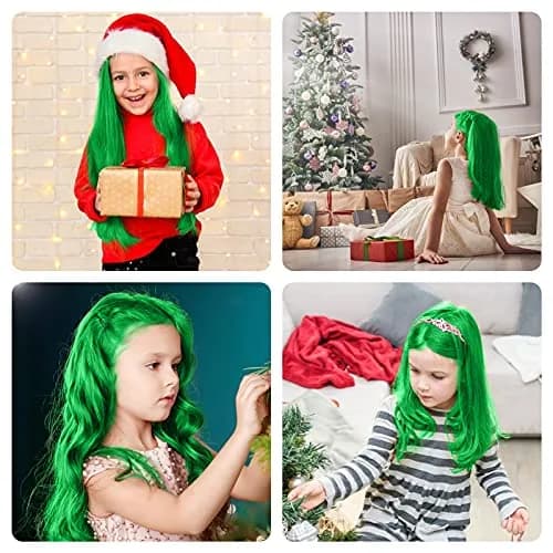 MSDADA Green Hair Chalk Comb Set (6 Pcs) | Temporary Washable Hair Color for Kids thumbnail 5