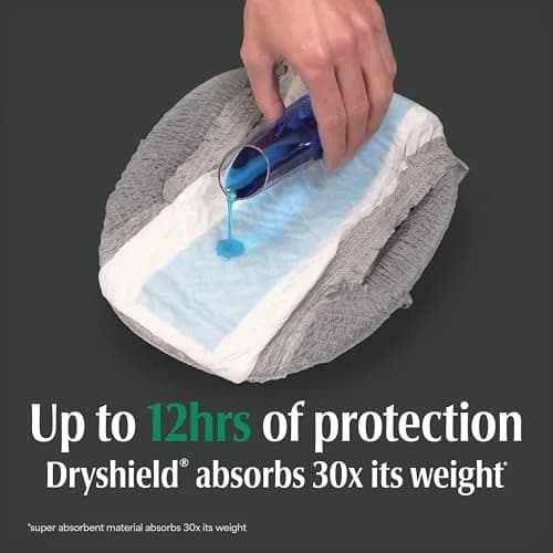 Depend Night Defense Adult Diapers for Men, XL, 12 Count | Maximum Absorbency Overnight Protection thumbnail 4