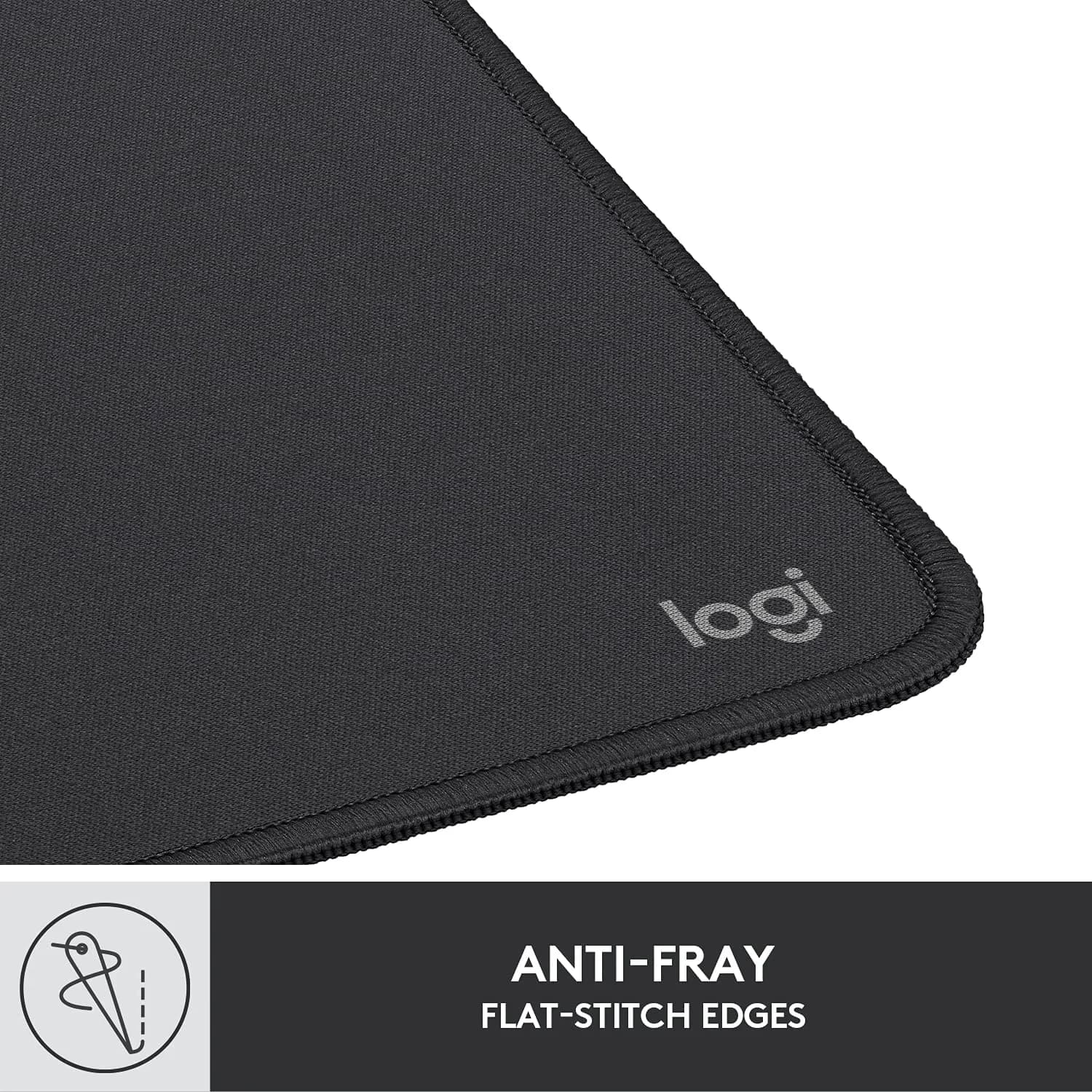 Logitech Studio Series Computer Mouse Pad - Graphite 20 x 23 cm (7.9 x 9.1 in) | Smooth Glide & Spill-Resistant - view 5
