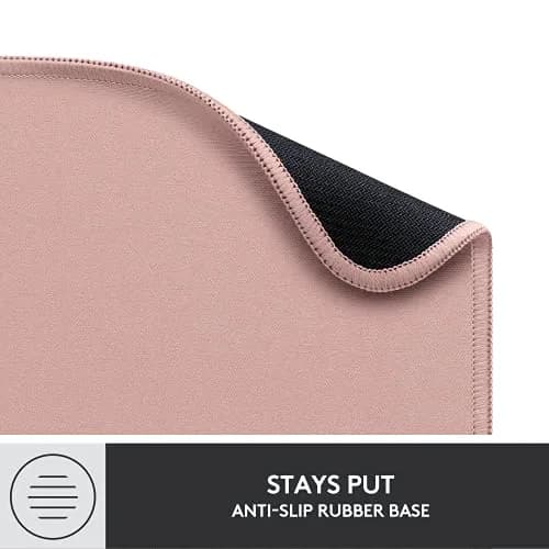 Logitech Studio Series Mouse Pad - Darker Rose, 20cm x 23cm (7.9 x 9.1 in) thumbnail 8