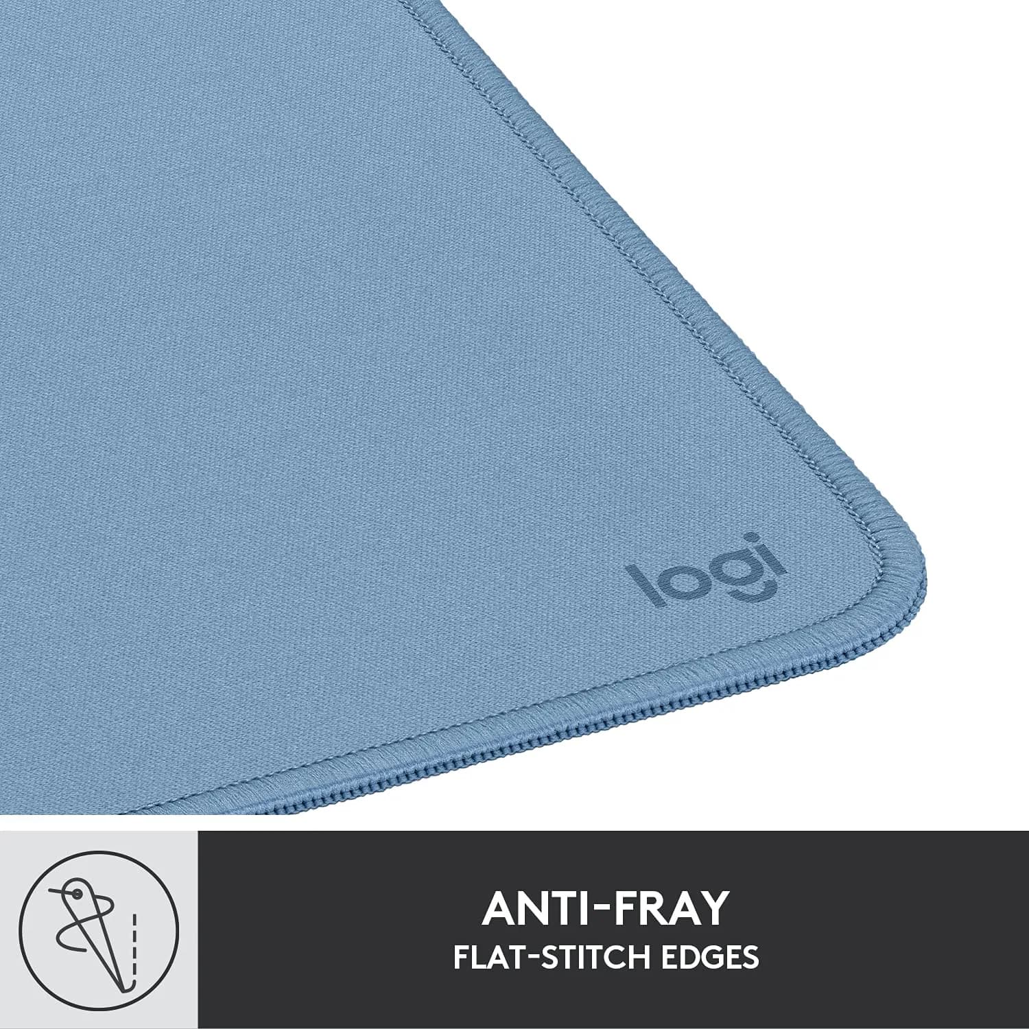 Logitech Studio Series Mouse Pad - Blue Grey 20cm (7.9in) x 23cm (9.1in) | Smooth Glide & Spill-Repellent Surface - view 5