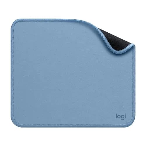 Logitech Studio Series Mouse Pad - Blue Grey 20cm (7.9in) x 23cm (9.1in) | Smooth Glide & Spill-Repellent Surface thumbnail 1