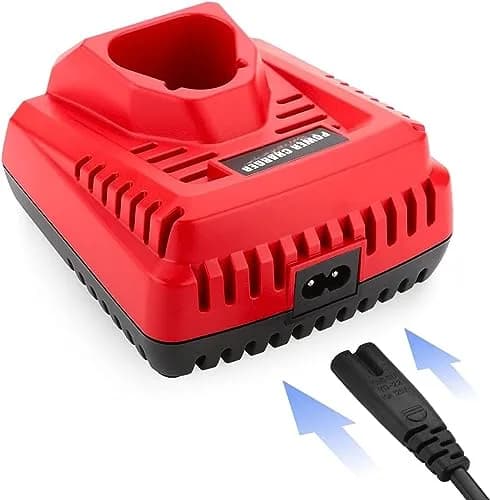 Ahomtikk 12V Single Port Rapid Battery Charger | Fast Charging for Milwaukee 12V Lithium-Ion Batteries (100-240V Input) thumbnail 5