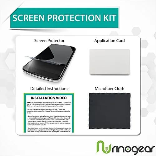 RinoGear Screen Protector for Fitbit Charge 6 & 5 | Flexible Clear Film, Case Friendly, 8 Pack thumbnail 5