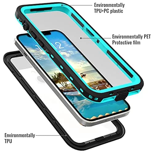 Transy Waterproof Phone Case for iPhone 13 | IP68 Shockproof Dust-Proof Full Body Cover thumbnail 5