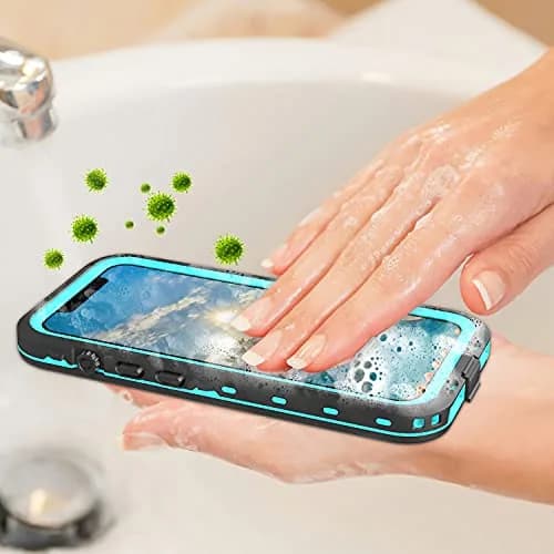 Transy Waterproof Phone Case for iPhone 13 | IP68 Shockproof Dust-Proof Full Body Cover thumbnail 2