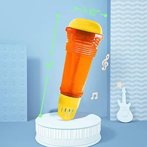 Novelty Place Echo Mic for Kids and Toddlers | Battery-Free Retro Toy for Singing & Speech thumbnail 5