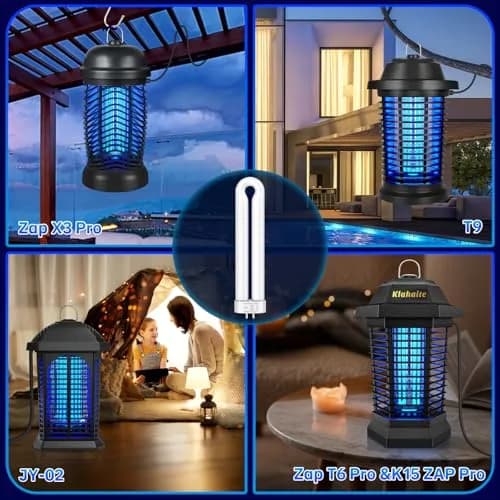Klahaite Replacement Light Bulb Bug Zapper 15W | Easy to Install & Effective (70-120 chars) thumbnail 4