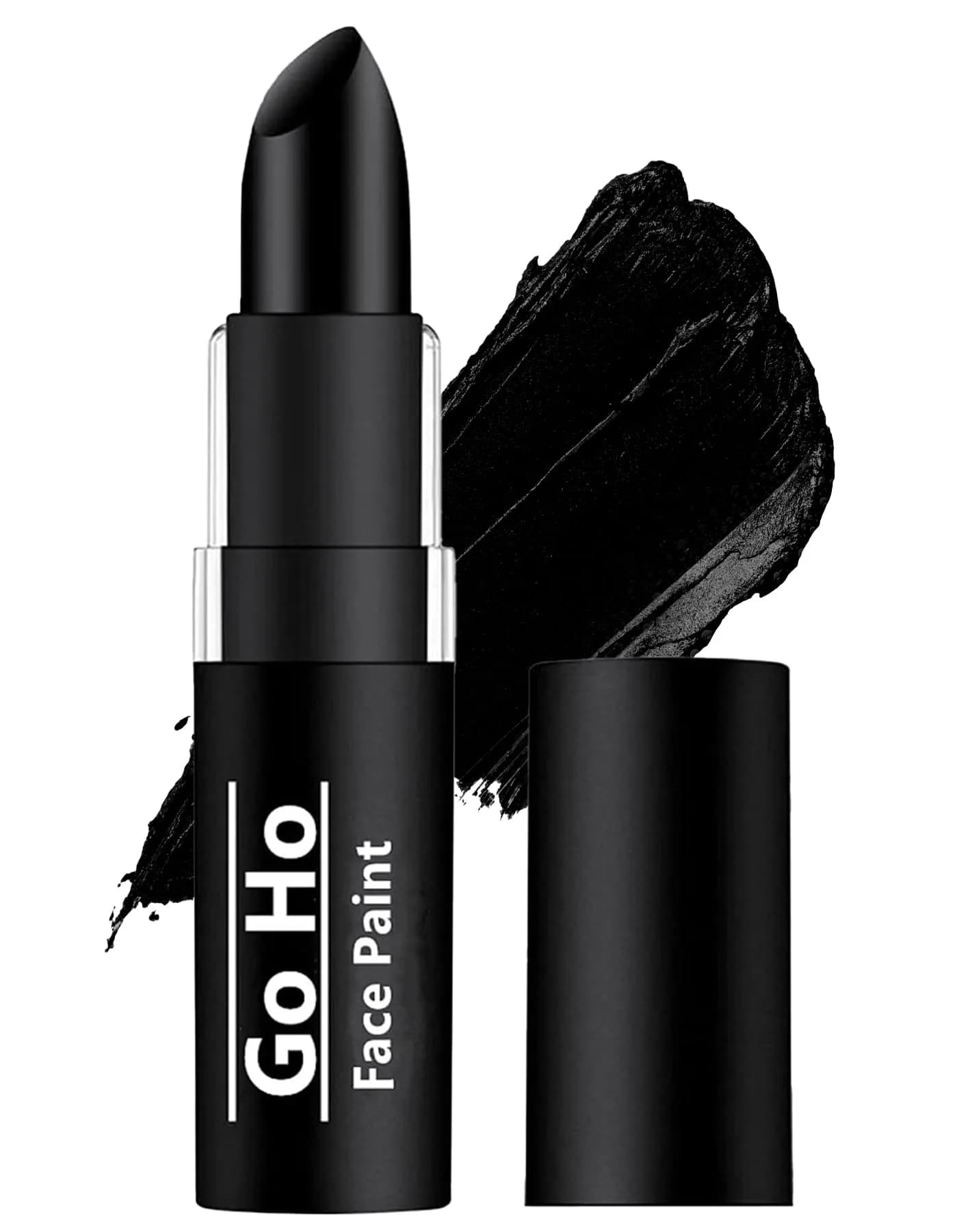 Go Ho Makeup Clown Black Cream-Blendable Stick | Face & Body Paint for SFX, Cosplay, Halloween