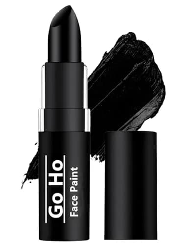 Go Ho Makeup Clown Black Cream-Blendable Stick | Face & Body Paint for SFX, Cosplay, Halloween thumbnail 1