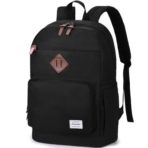 RAVUO School Backpack 15.6" Laptop Daypack for Teen Boys Girls Men Women | Water-Resistant, Anti-Theft, 10 Pockets thumbnail 1