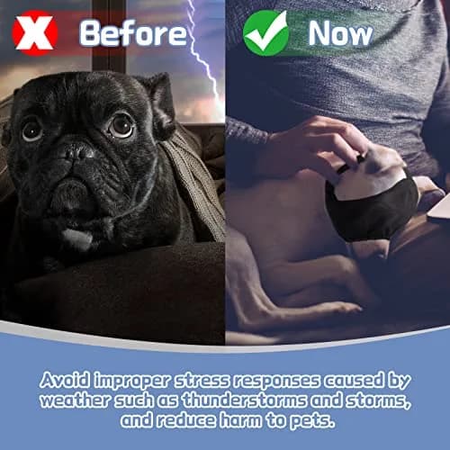 Xuniea Dog Calming Cap Blindfold Shading Medium | Anxiety Eye Cover for Dogs thumbnail 6