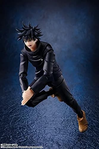 TAMASHII NATIONS Megumi Fushiguro S.H.Figuarts Action Figure | Anime Figure with Interchangeable Parts thumbnail 4